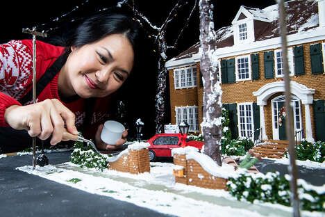 Cinematic Gingerbread Houses