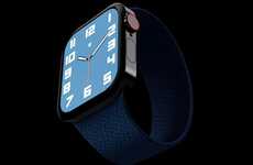 Squarish Flat-Edge Smartwatches