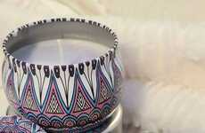 Tranquil Mandala Candles