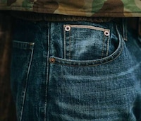 Hand-Processed Denim Image 4