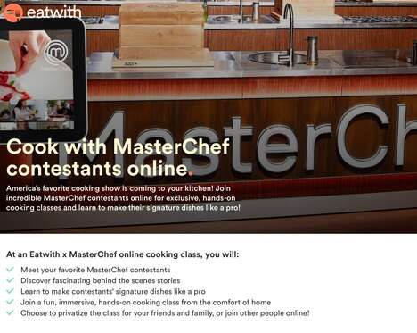 Chef-Led Virtual Cooking Classes