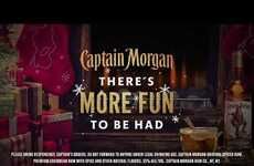 Hilarious Holiday Rum Campaigns