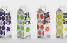Flavored Water Cartons