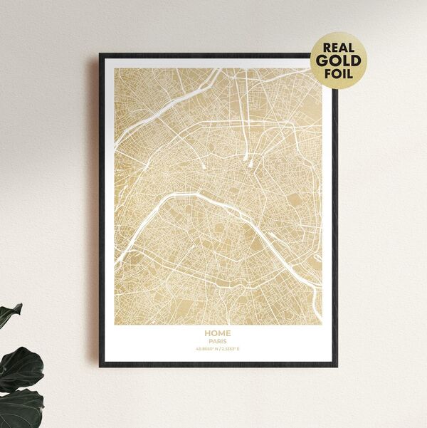 Gold Foil Custom Maps Image 2