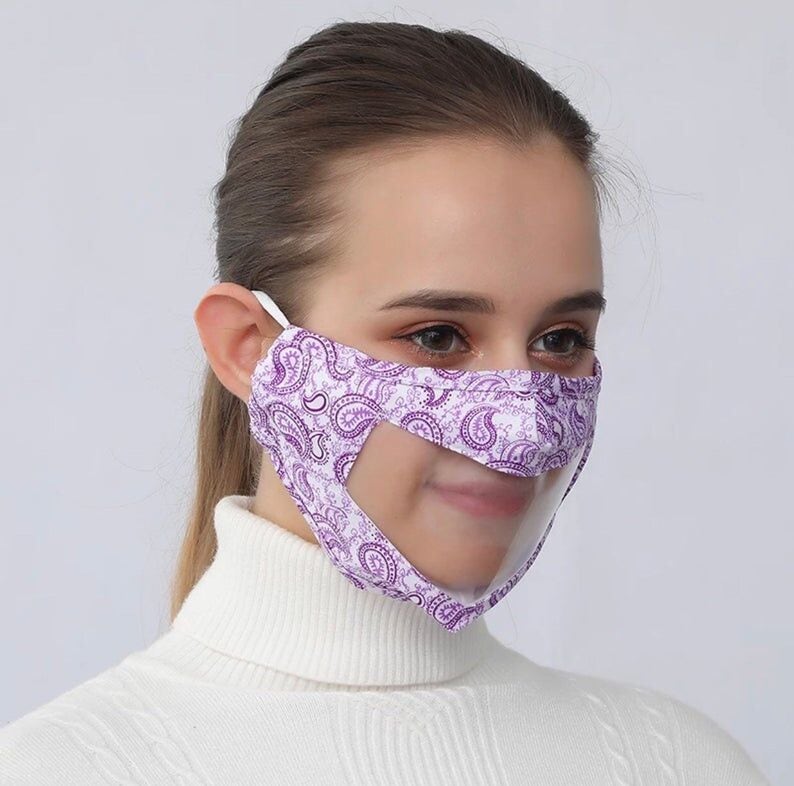 Accessible Transparent Mask Designs