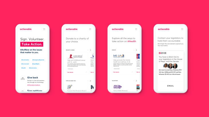 Activism Platform Launches
