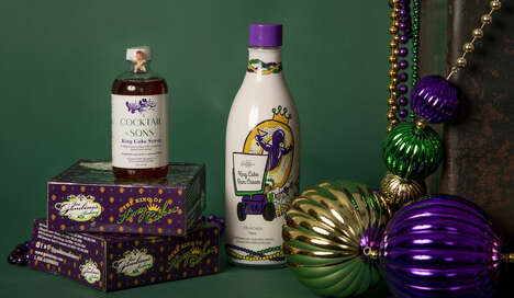 King Cake-Inspired Liqueurs