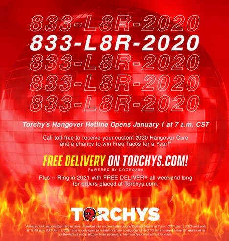 NYE Hangover Hotlines