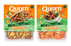 Globally Inspired Meatless Strips