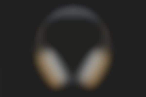 Solid Gold Wireless Headphones