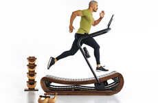 Curvaceous Hardwood Treadmills