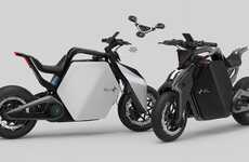 Drone-Equipped Electric Motorcycles