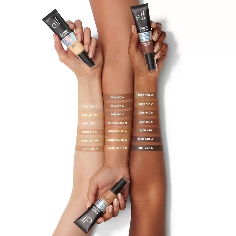 Full-Coverage CC Creams