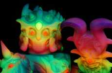 Psychedelic One-Off Vinyl Toys