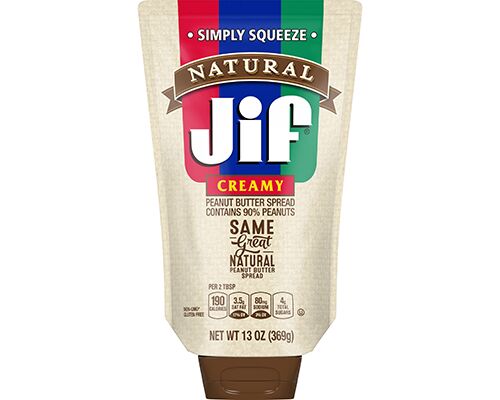 Squeezable Natural Peanut Butters