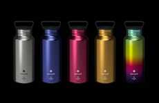 Colorful Titanium Water Bottles