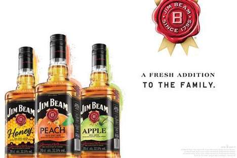 Summery Peach-Flavored Whiskeys