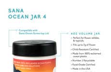 Reclaimed Ocean Plastic Jars