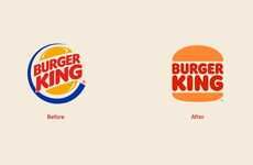 Updated QSR Burger Logos