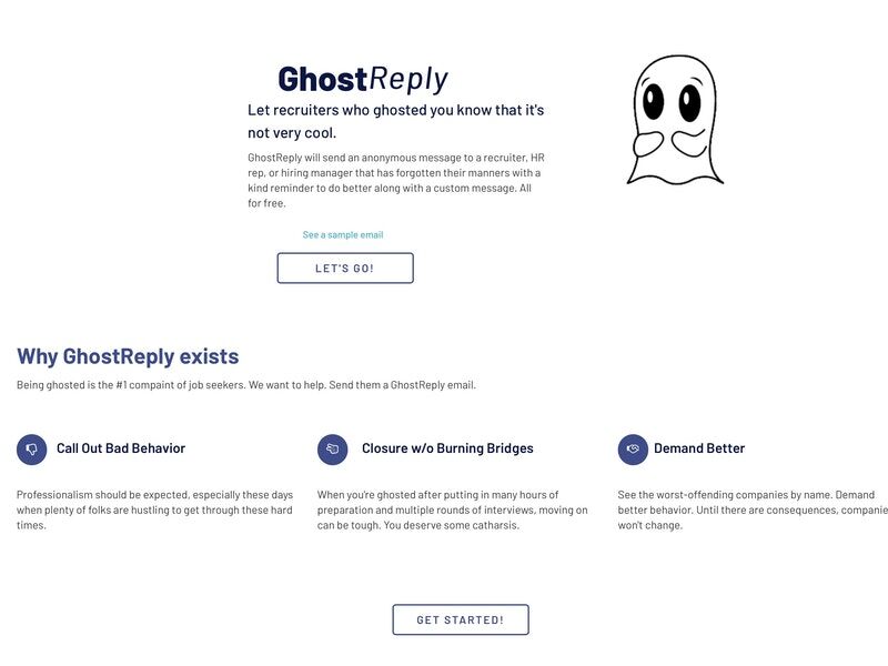 Anti-Ghosting Recruiter Email Tools