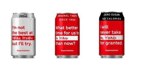 Inspirational Soda Branding Campaigns