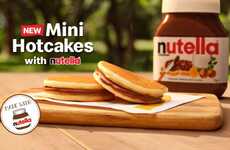 Hazelnut Spread Hotcakes