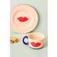 Playful French-Inspired Dessert Plates Image 2