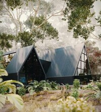 Ultra-Modern A-Frame Cabins Image 2