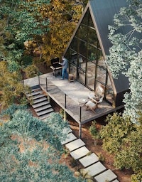 Ultra-Modern A-Frame Cabins Image 3