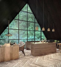 Ultra-Modern A-Frame Cabins Image 4