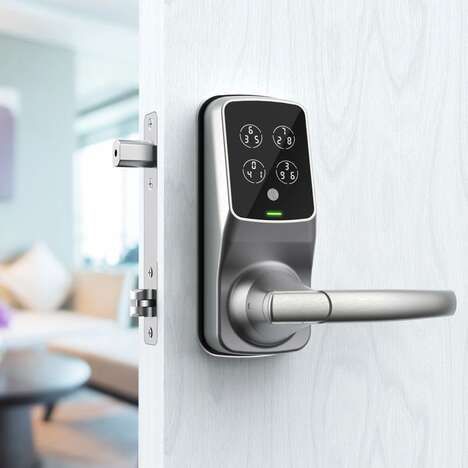 Dual-Locking Door Security Handles