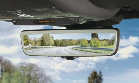 The First 720˚ Panoramic Mirror Dashcam with Parking Mode by