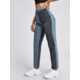 Two-Toned Straight Leg Jeans Image 5
