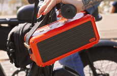 Retro-Inspired Portable Speakers