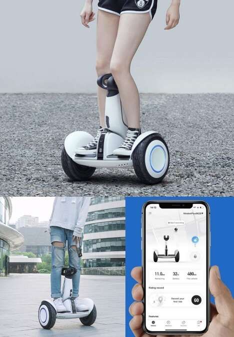 Self-Balancing Standing Scooters
