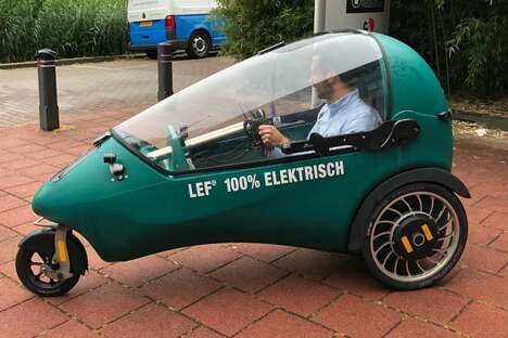 Compact Electric Three-Wheelers : electric three-wheeler