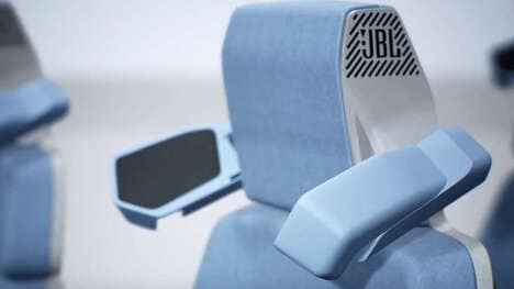 Audio-Integrated Car Headrests