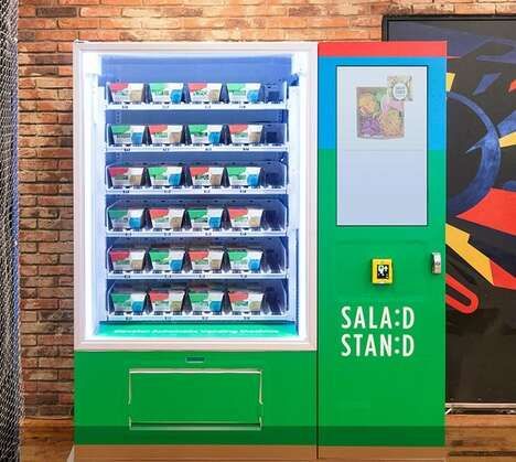 Health-Focused Office Vending Machines