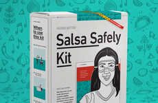 Anti-Double-Dip Salsa Safely Kits