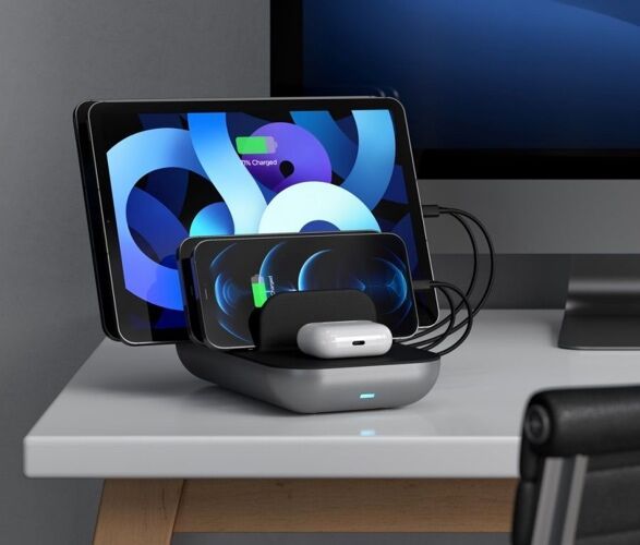 Five-Device Desktop Power Stations