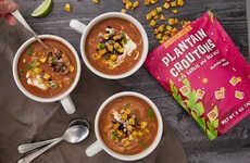 Gluten-Free Plantain Croutons