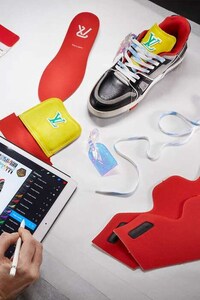 Upcycled Luxe Vibrant Sneakers Image 3