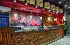 Cherry Blossom-Inspired Sushi Bars