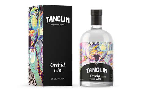 Luxurious Orchid-Inspired Gins