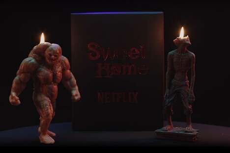 Monstrous Streaming Service Candles