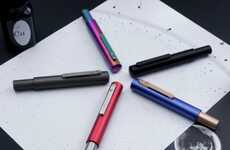 Metallic Minimalism Writing Utensils