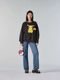 Retro Anime Denim Apparel Image 5