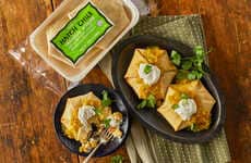Green Chile Chicken Wraps