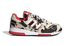 Cow-Printed Casual Sneakers