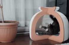 Collapsible Origami Pet Beds